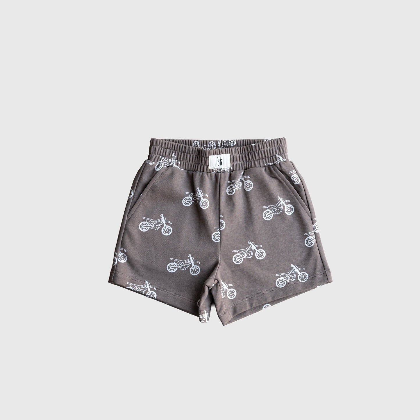 Neutral Dirt Bike French Terry Shorts Set