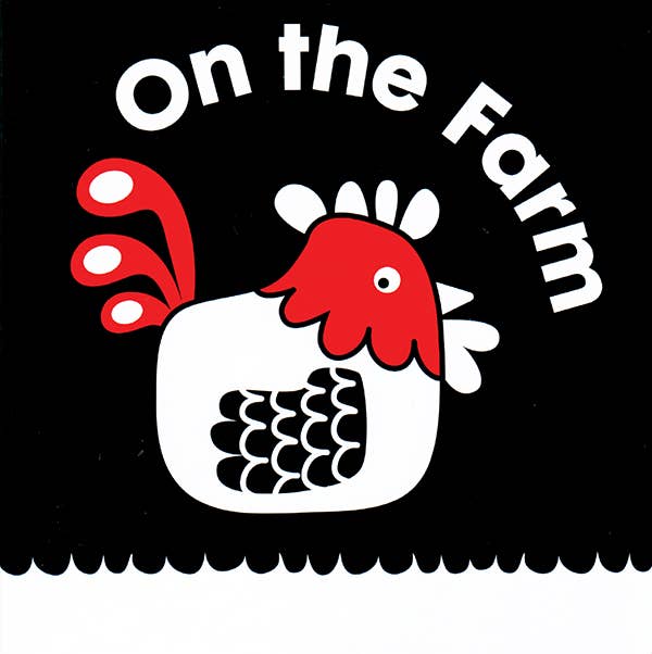 First Focus Frieze: On the Farm High Contrast Baby Book