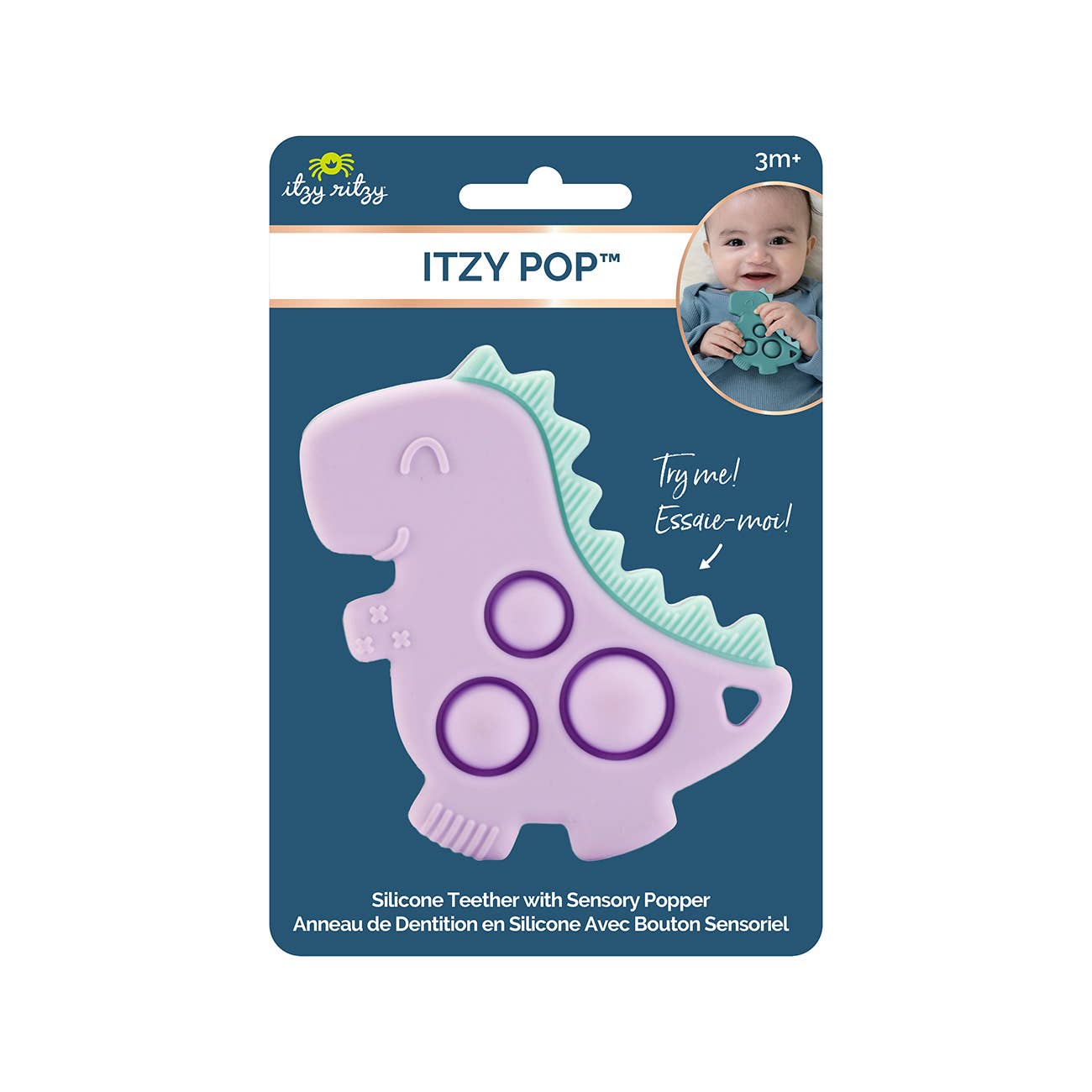 Lilac Dino Itzy Pop