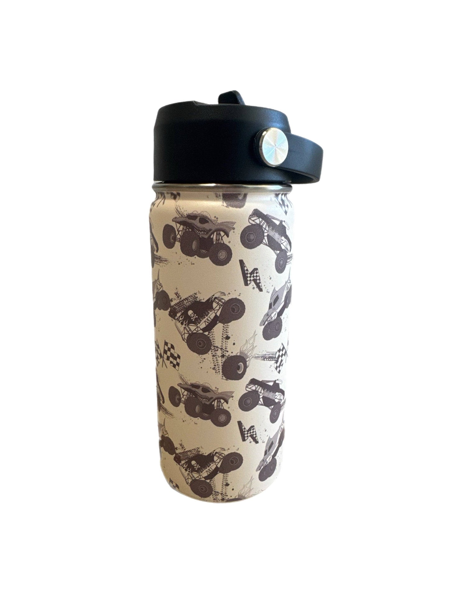 Monster Truck 16 Oz Water Bottle - Kids