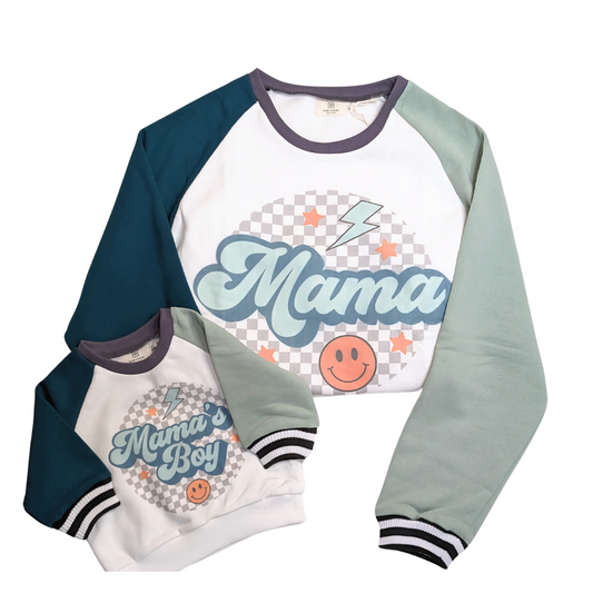 Retro Mama's Boy Sweatshirt