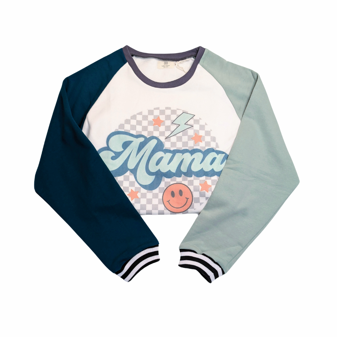 Retro Mama Matching Sweatshirt