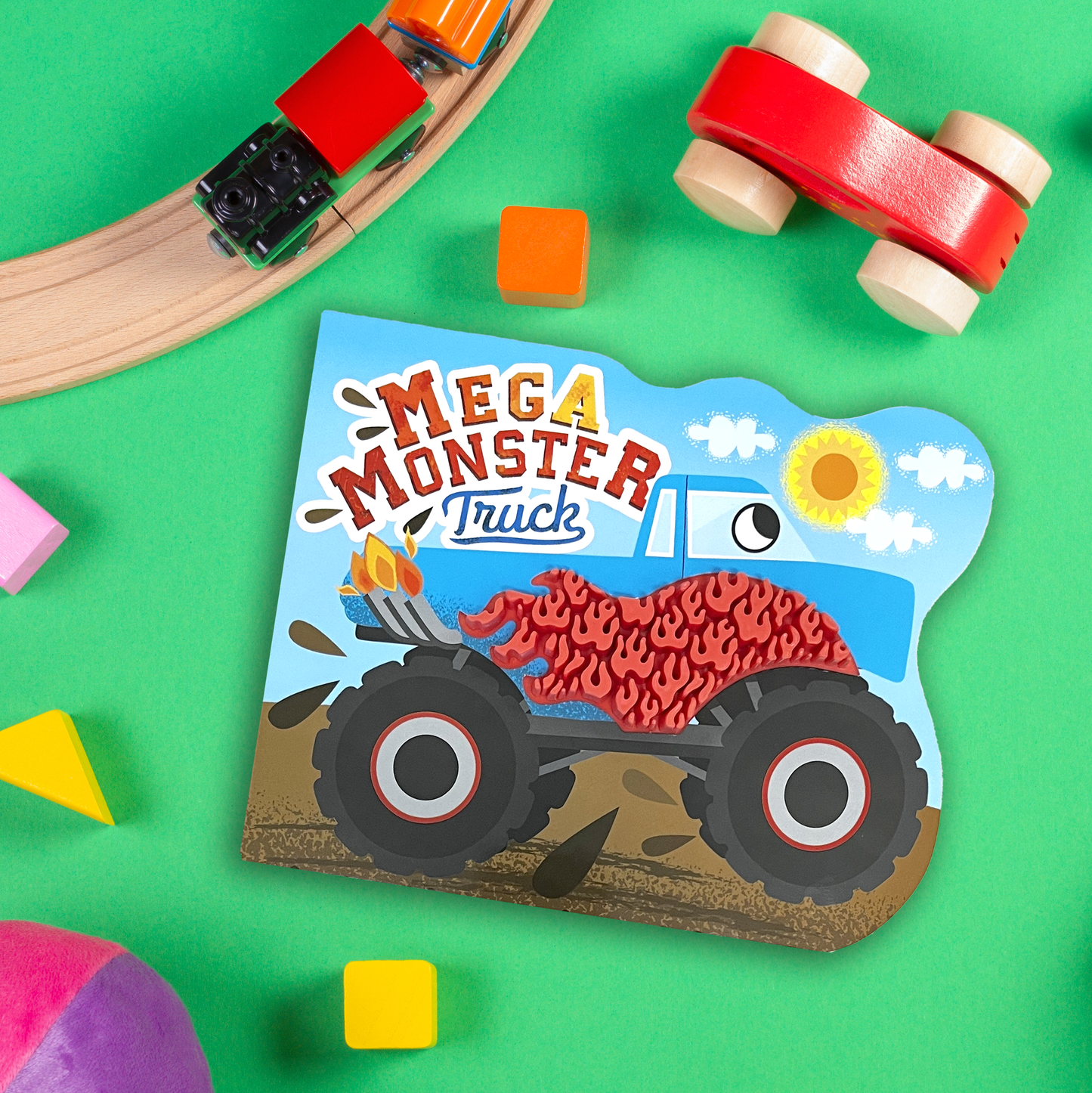 Mega Monster Truck Children's Board Book