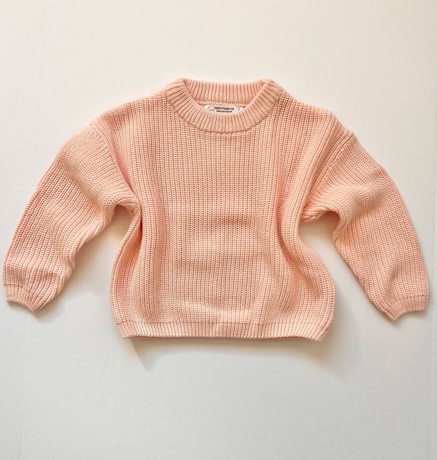 Pink Chunky Knit Sweater