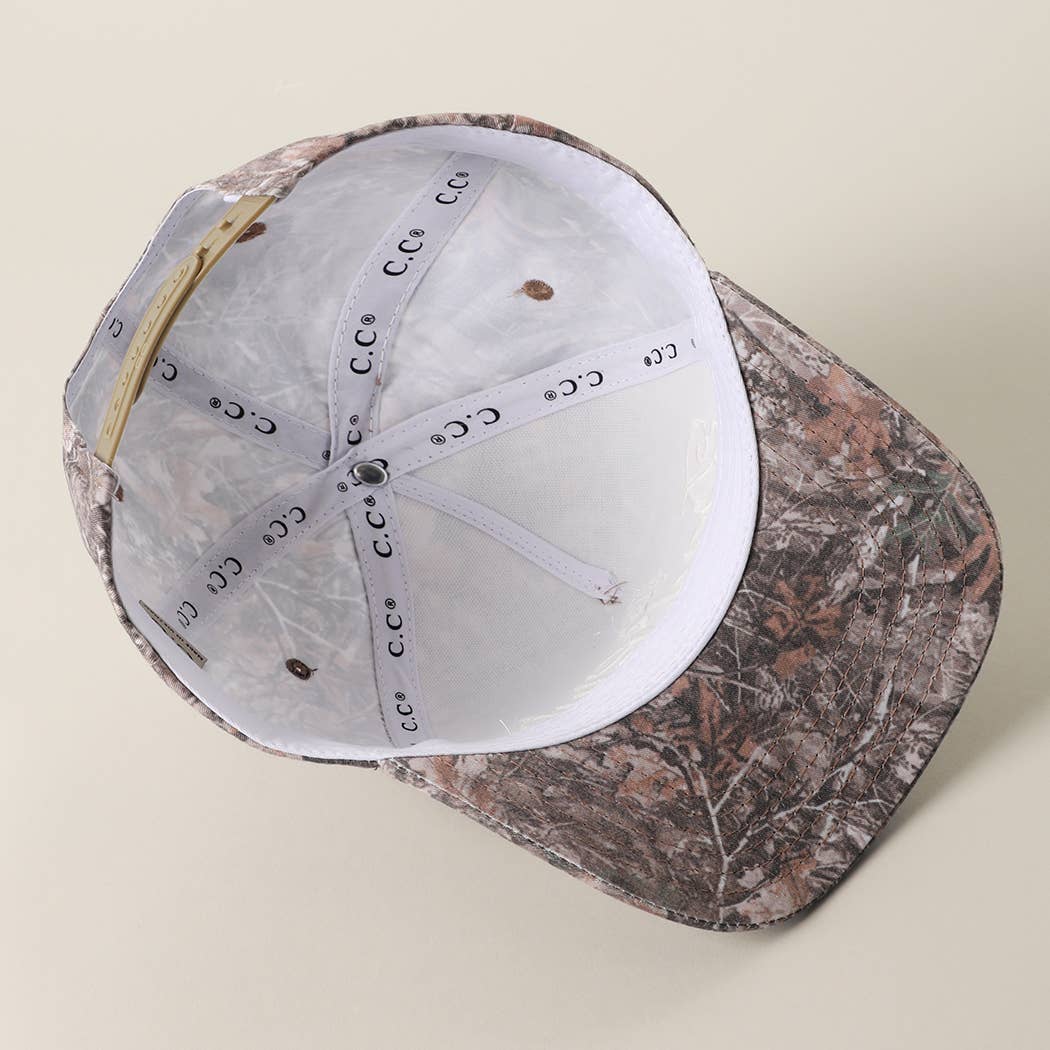 THE DAD CLUB RAISING LEGENDS Embroidered Camo Trucker Hat