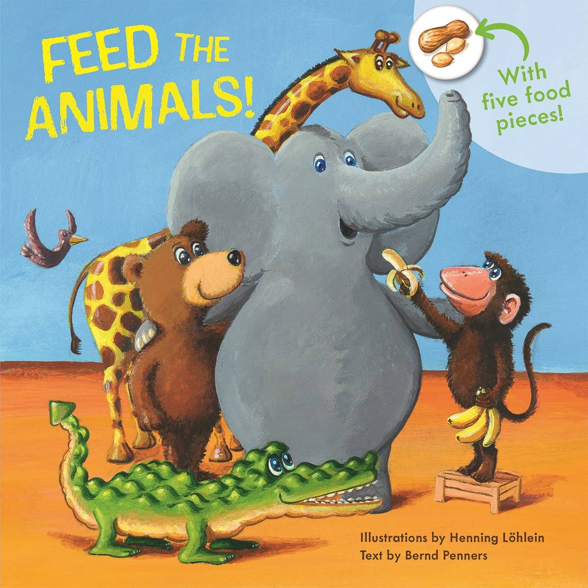 Feed the Animals Interactive Board Book for Kids