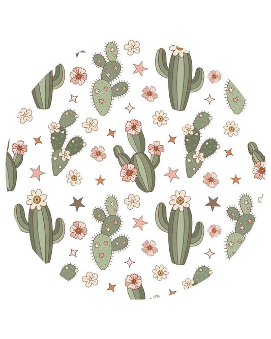 Cactus Flower Bamboo Romper