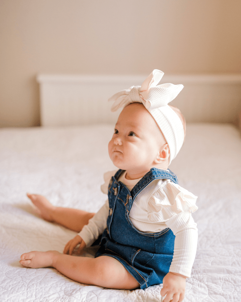 Cream Ruffle Shoulder Top