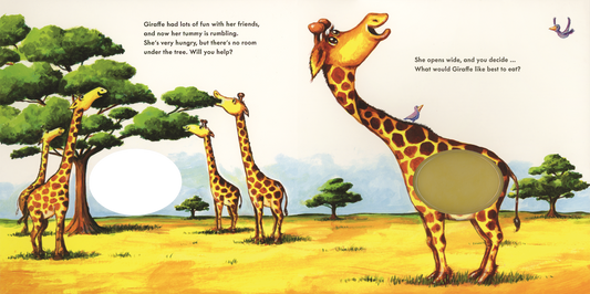 Feed the Animals Interactive Board Book for Kids