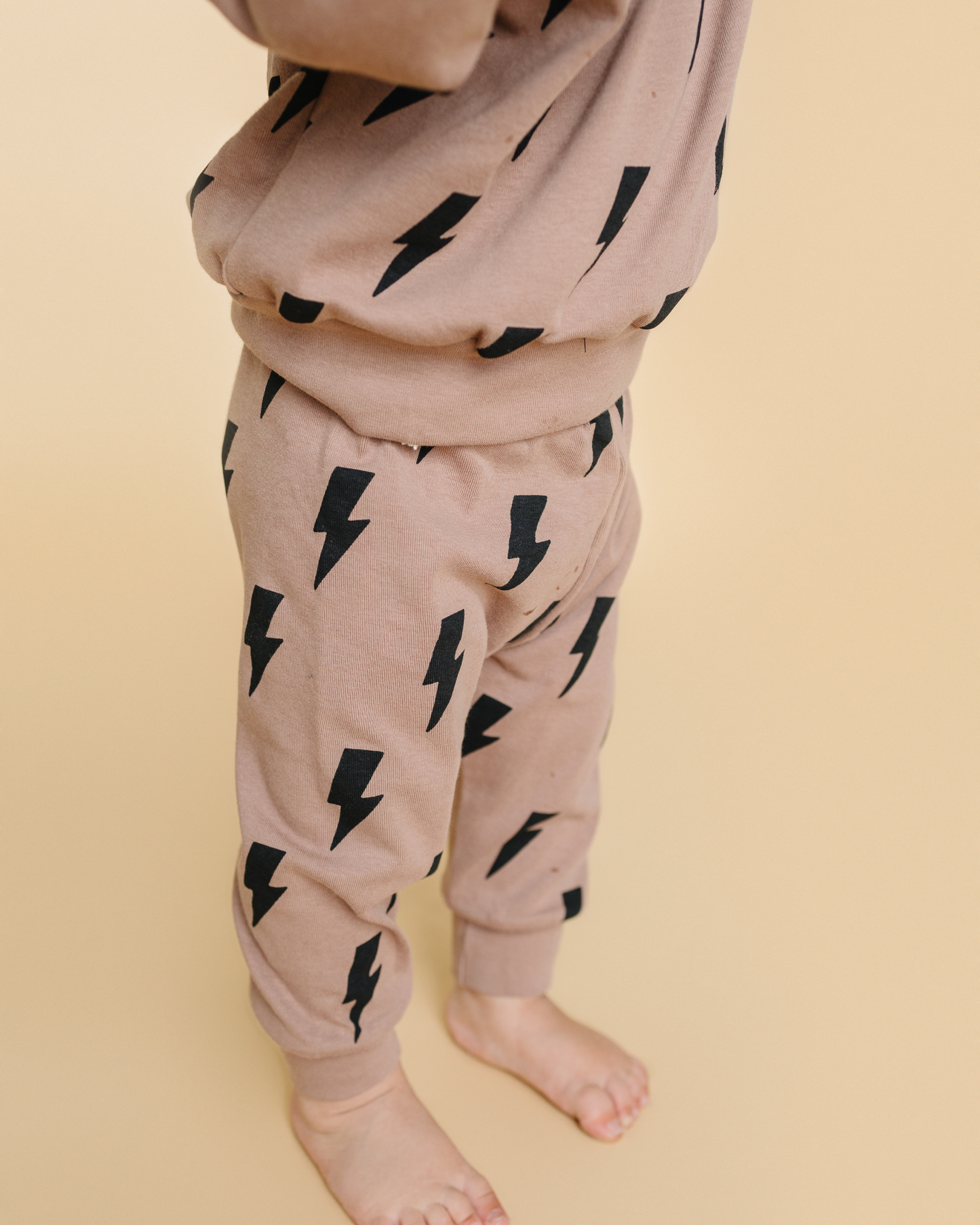 Mocha Bolts Infant & Toddler Jogger Set