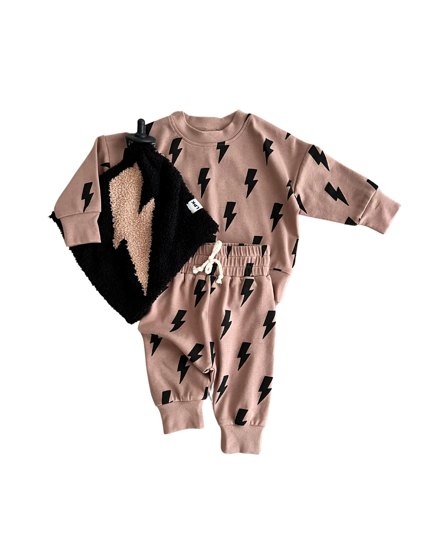 Mocha Bolts Infant & Toddler Jogger Set