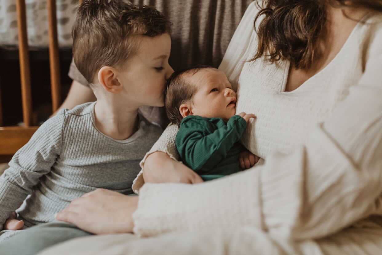 Forest Green Ribbed Knotted Gown: Gown Only