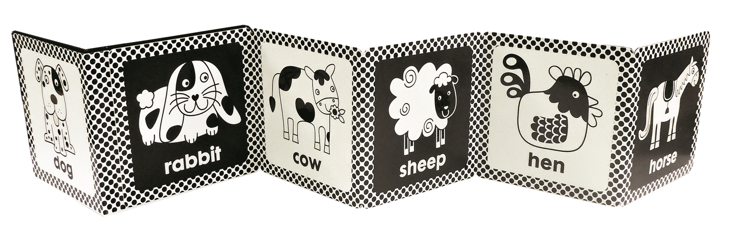 First Focus Frieze: On the Farm High Contrast Baby Book
