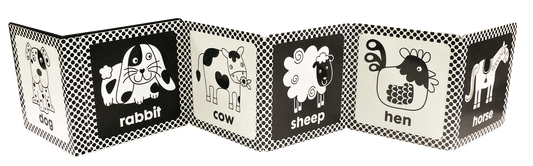 First Focus Frieze: On the Farm High Contrast Baby Book