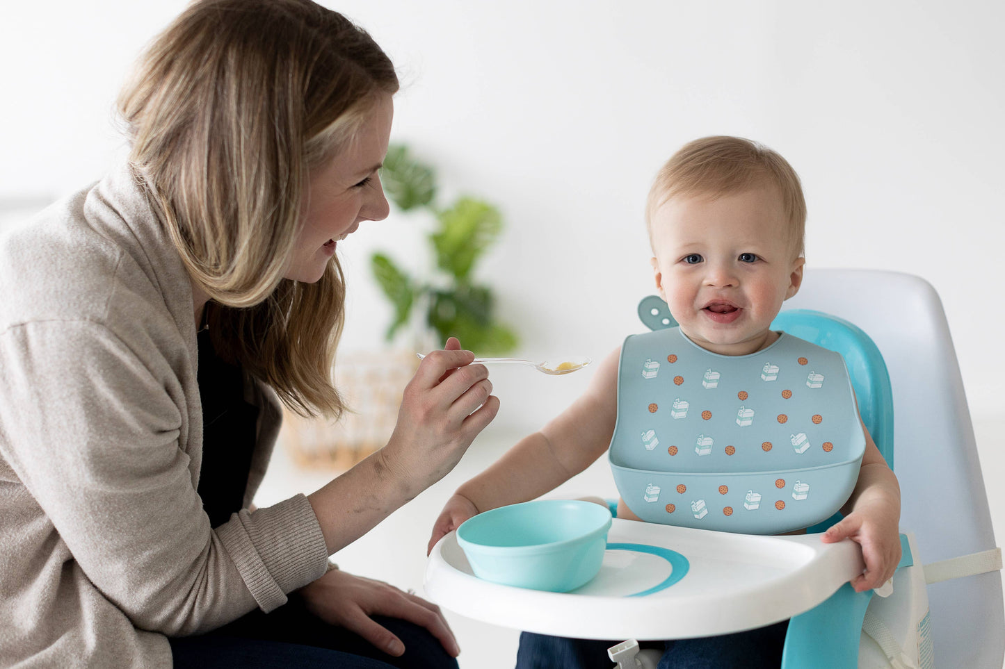 Silicone Bib Set, Milk Drunk