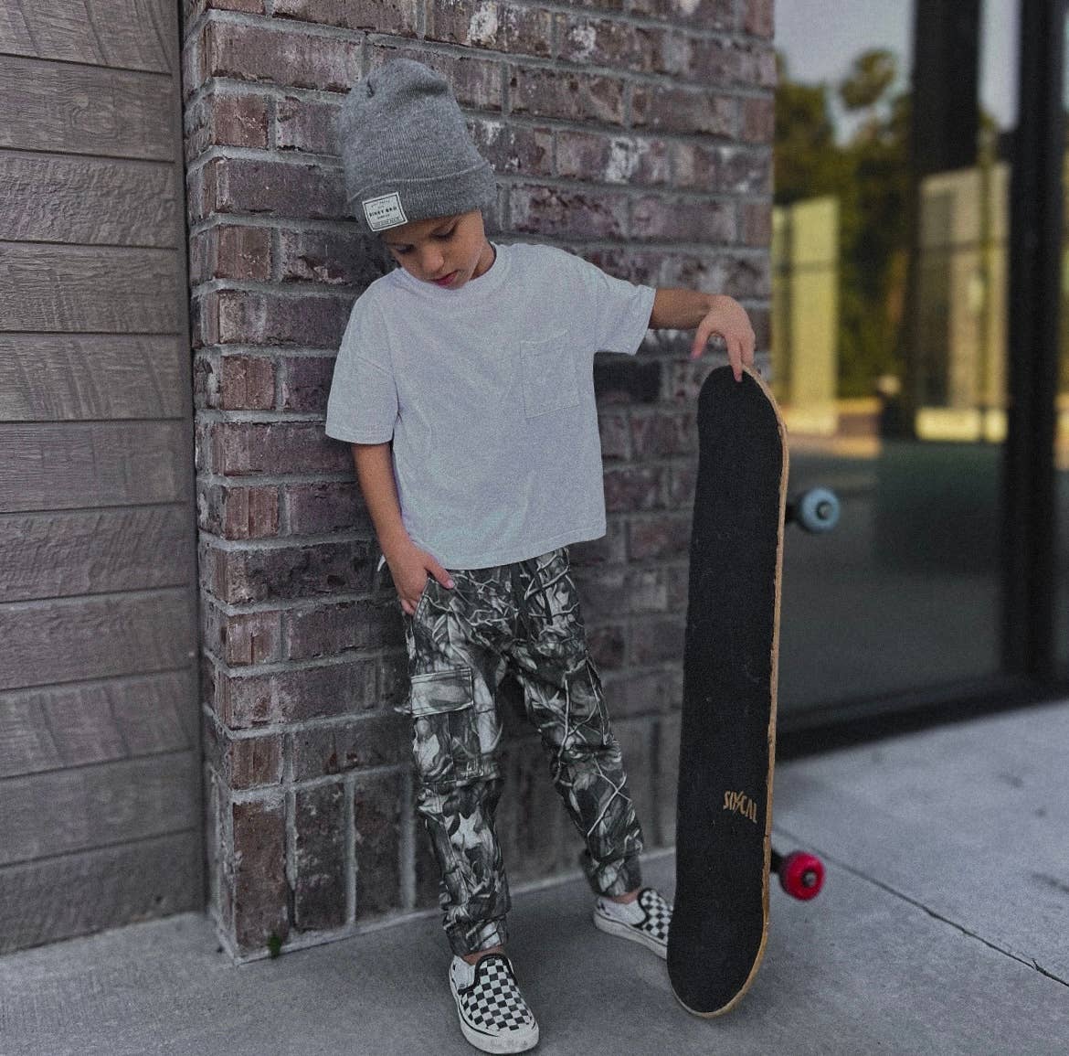 Infant & Toddler Boy's Camo Cargo Joggers