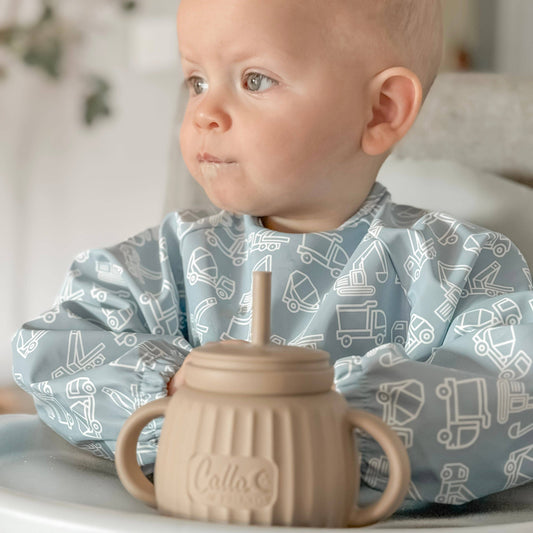 The Grayson Long Sleeve Bib - Construction: Powder Blue