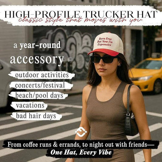 ADULT Born Free But Now I'm Expensive Snapback Hat
