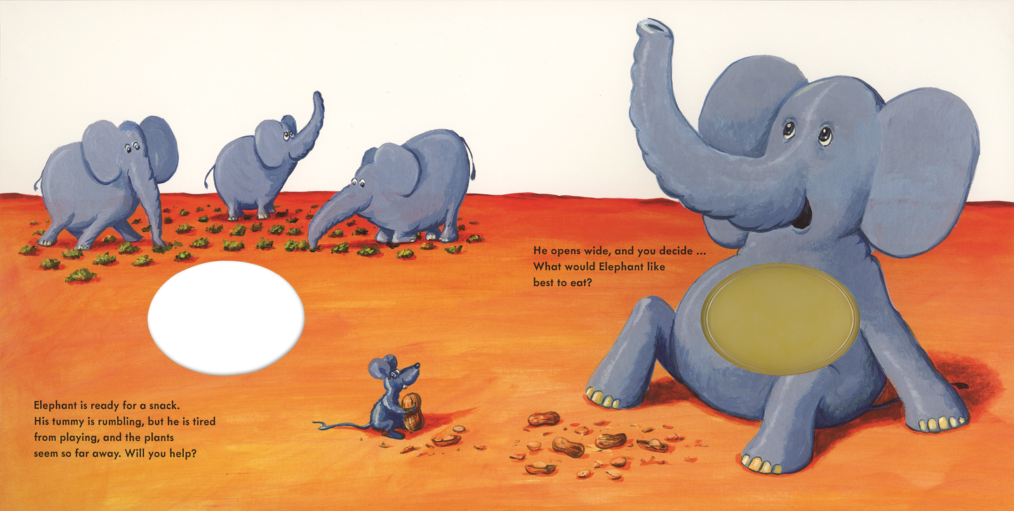 Feed the Animals Interactive Board Book for Kids