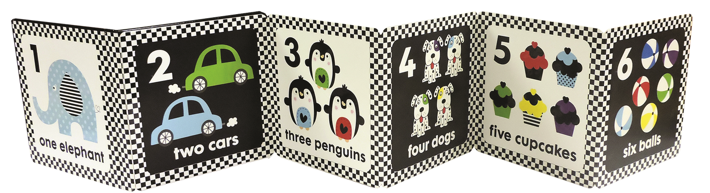 First Focus Frieze: 1 2 3 Counting High Contrast Baby Book