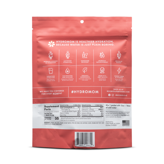 Hydromom Electrolyte Drink Mix