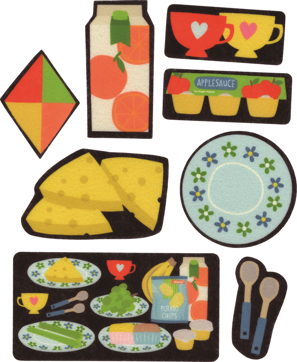 Little Helpers: Picnic Day Sort & Play! Interactive Board Book for Kids