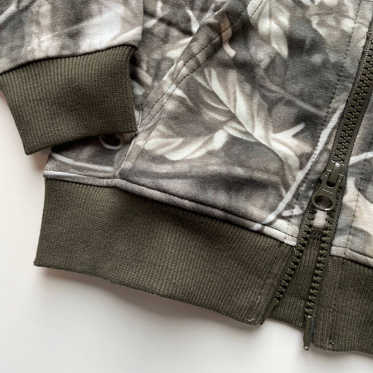 Camo Leaf Zip Up Hoodie - Baby & Kids