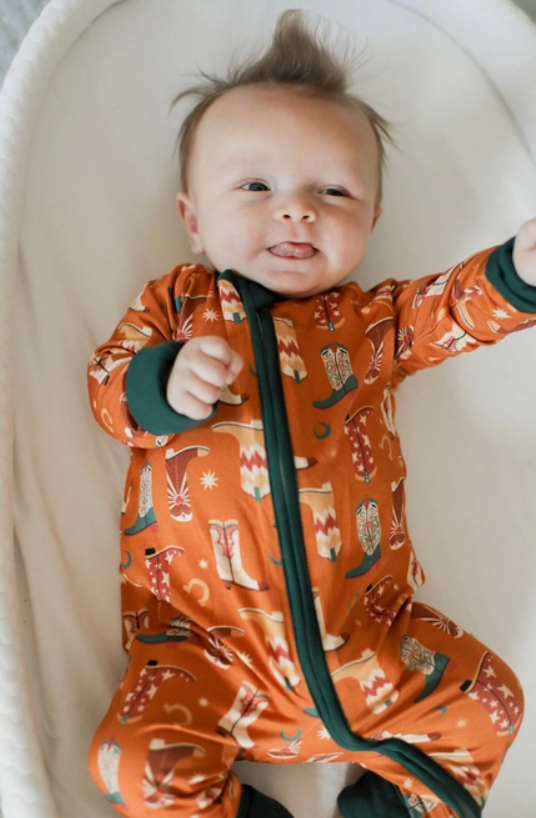 Boot Scootin' Cozy Bamboo Romper