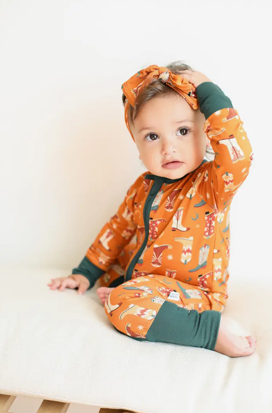 Boot Scootin' Cozy Bamboo Romper