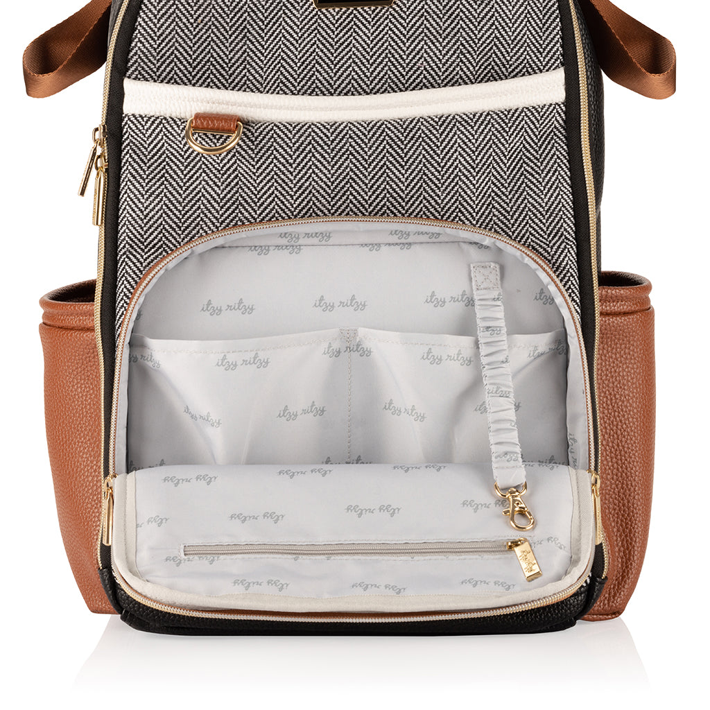 Coffee & Cream Boss Plus Diaper Bag Backpack