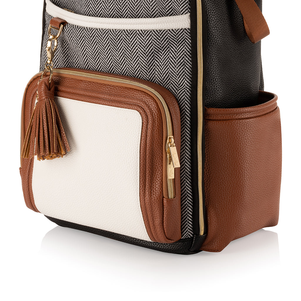 Coffee & Cream Boss Plus Diaper Bag Backpack