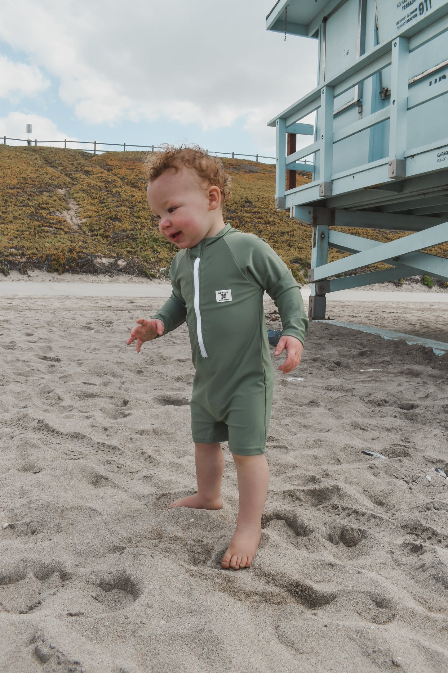 UPF 50 RASHGUARD - SAGE