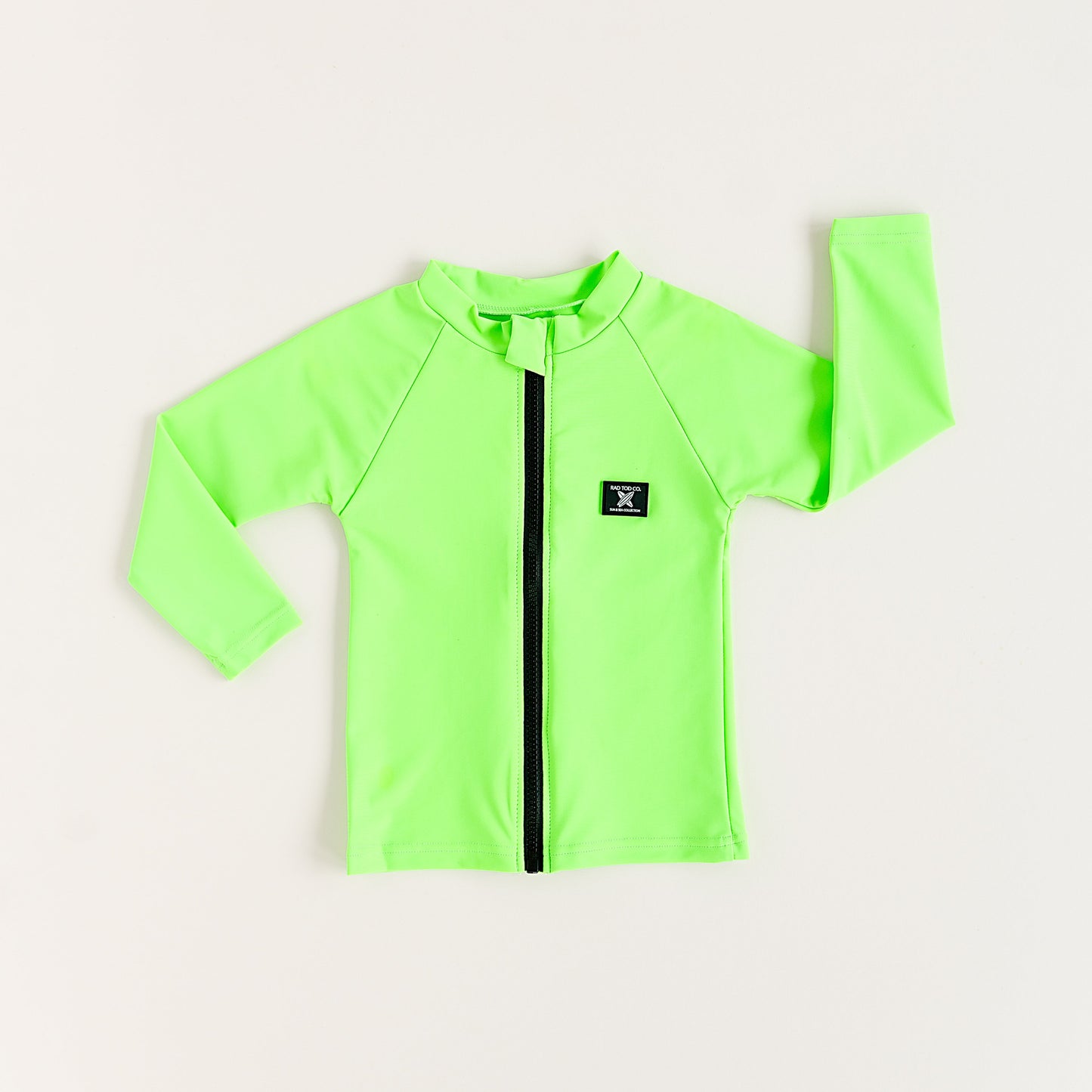 UPF50 RASHGUARD SHIRT - ELECTRIC LIME