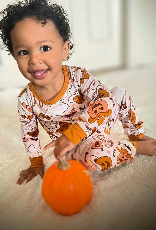 Howdy Boo Bamboo Set