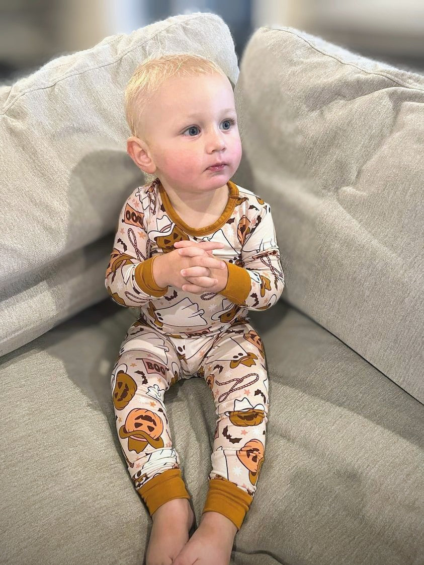 Howdy Boo Bamboo Set