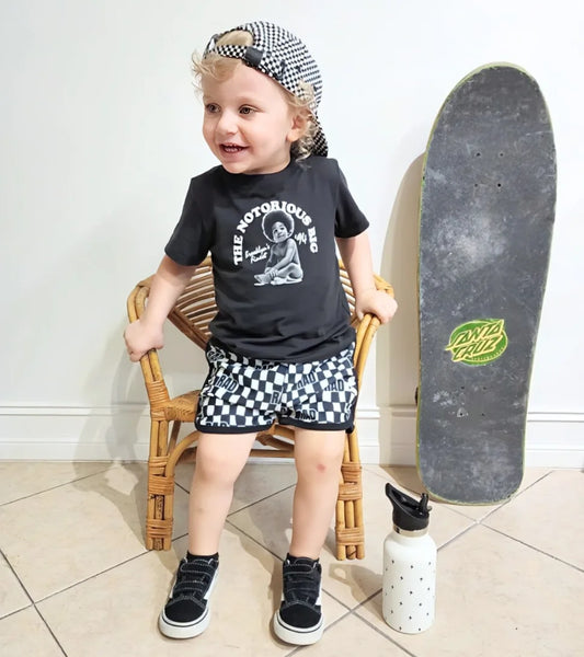 Rad Checker Swim Shorts