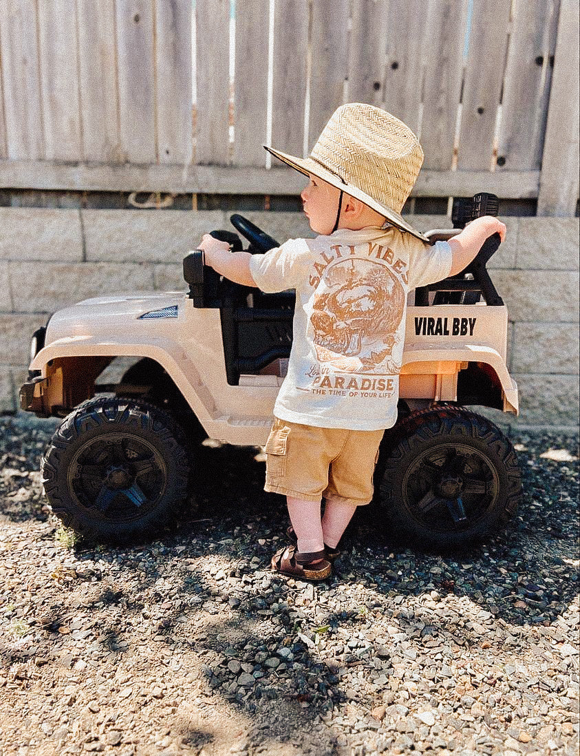 Salty Vibes Graphic T-shirt - Kids