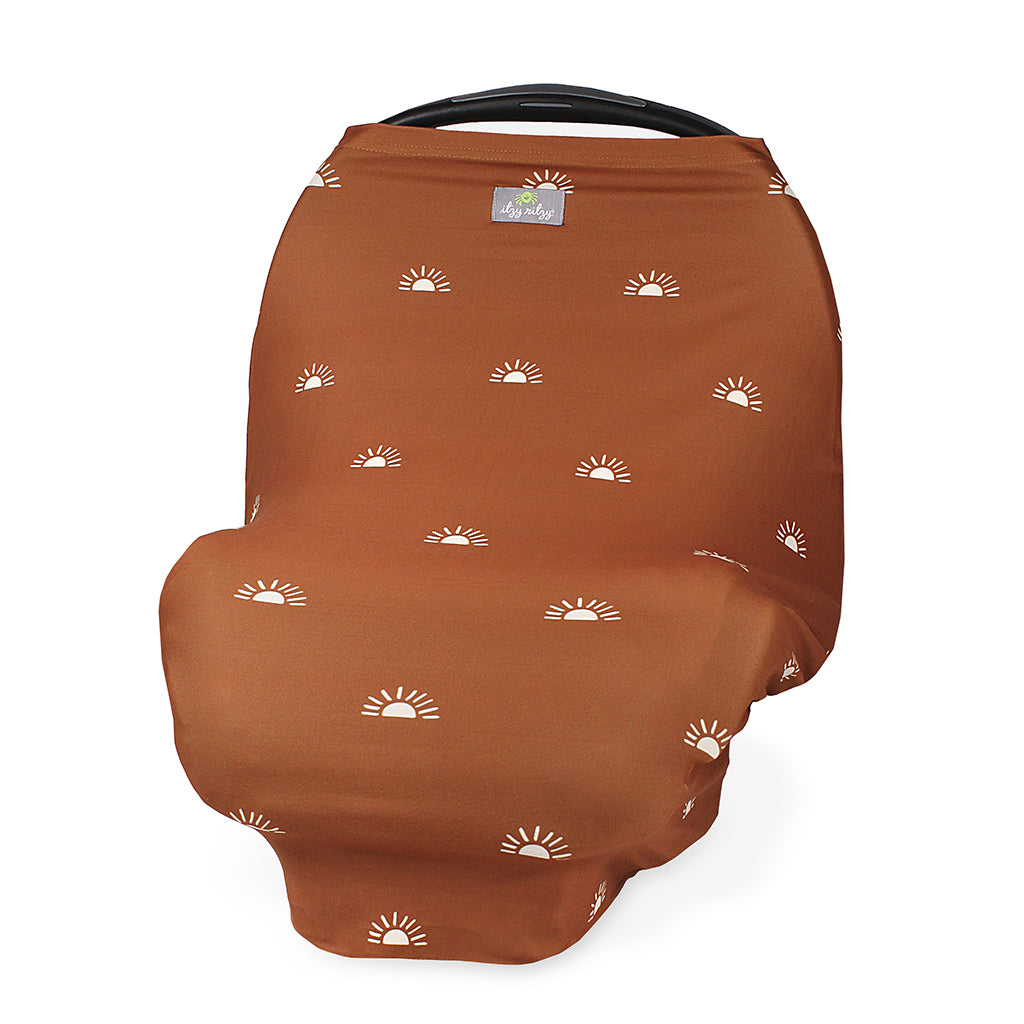 Terracotta Sunrise Mom Boss 4-in-1 Multi-Use Nursing Cover