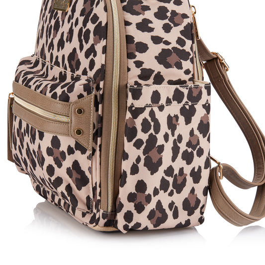 Leopard Itzy Mini Diaper Bag Backpack
