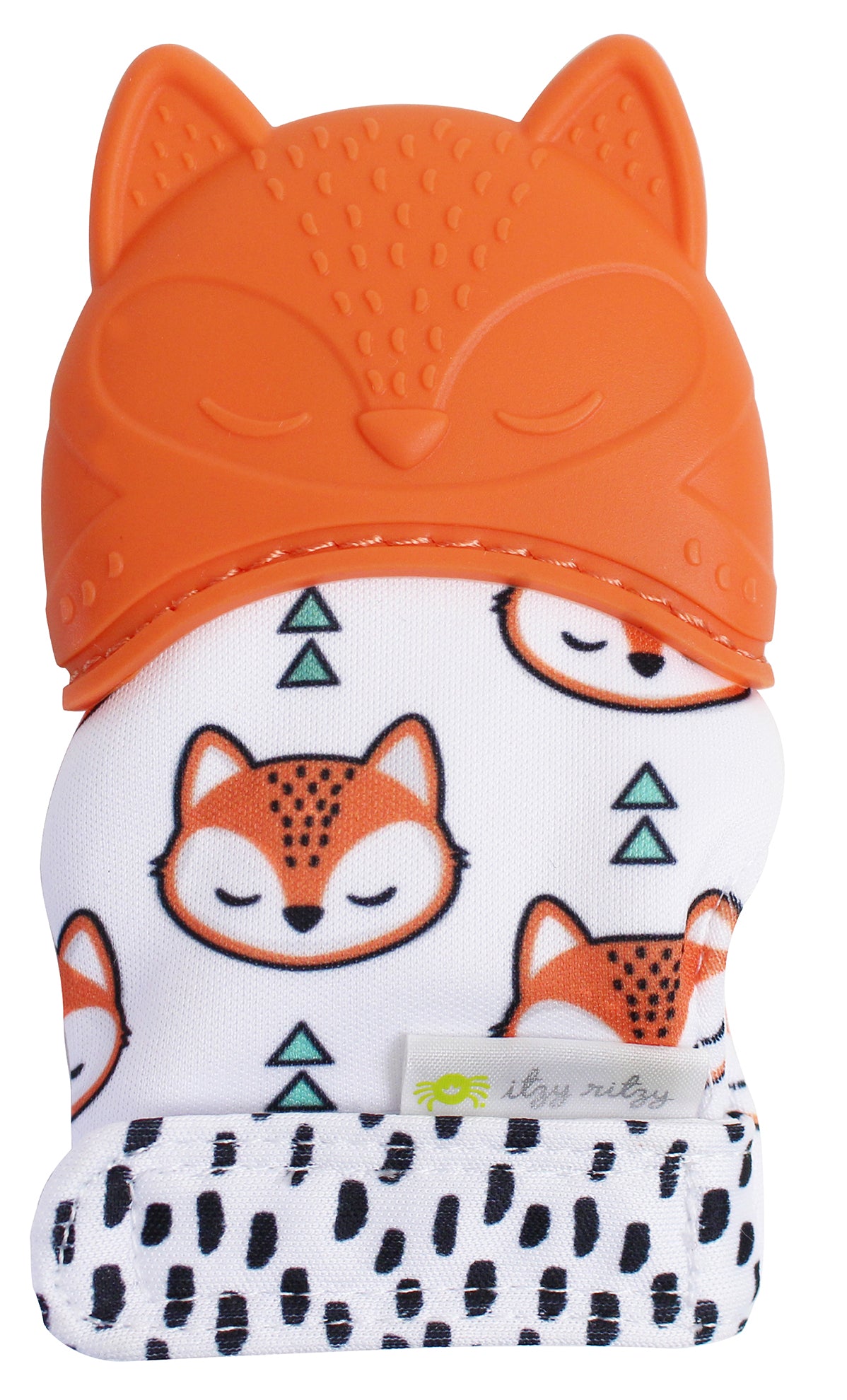 Fox Itzy Mitt Silicone Teething Mitt