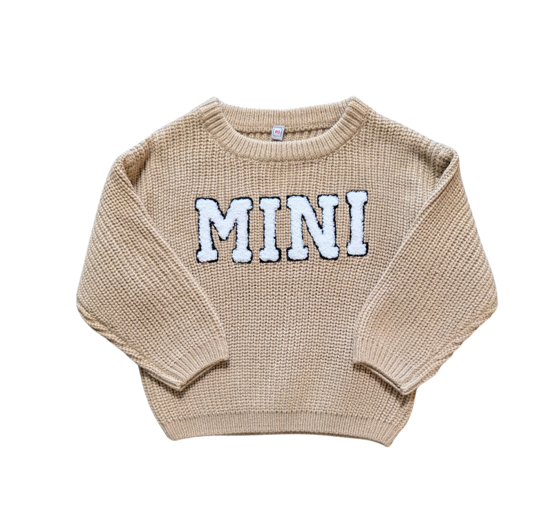 Mini Chunky Knit Infant & Toddler Sweater