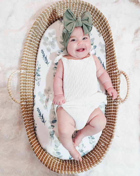 Knitted Romper White