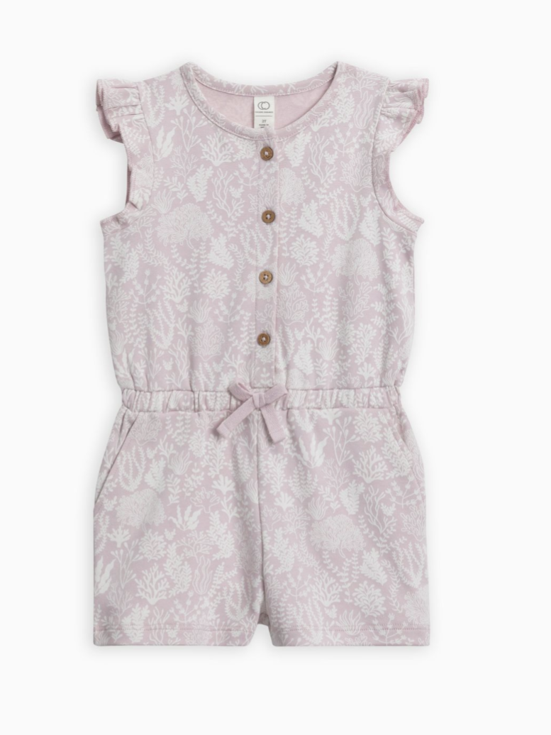 Lavender Reef Organic Romper