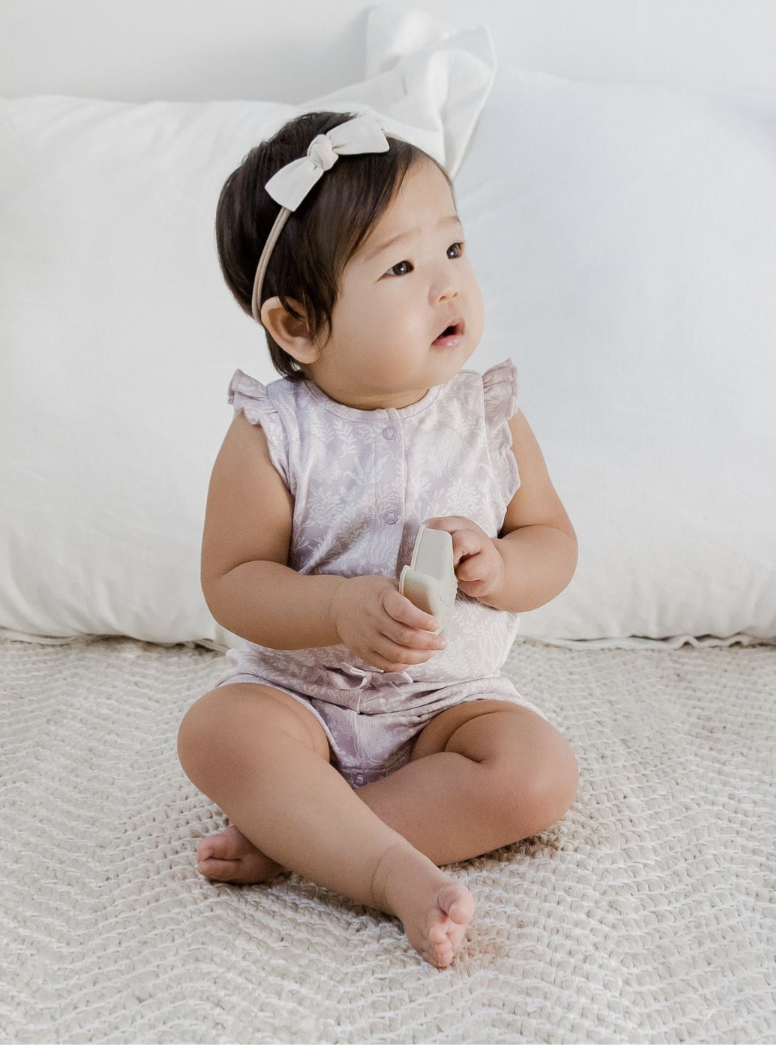Lavender Reef Organic Romper