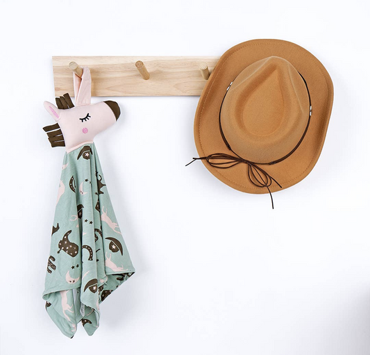 Giddyup Western Bamboo Lovey Baby Gift