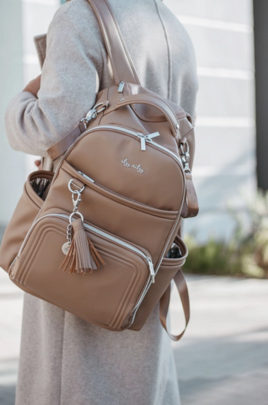 Chai Latte Boss Plus Backpack Diaper Bag