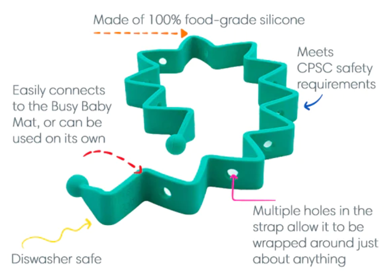 A Busy Baby Toy Bungee | Tan