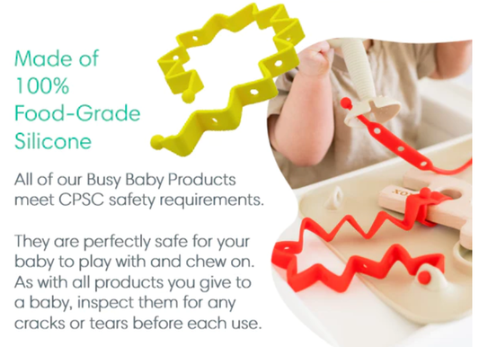 A Busy Baby Toy Bungee | Tan