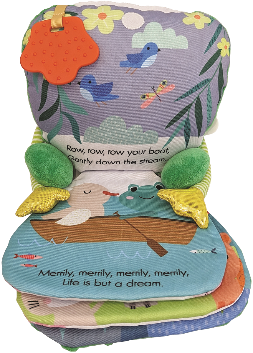 Row, Row, Row, Little Frog Soft Baby Book
