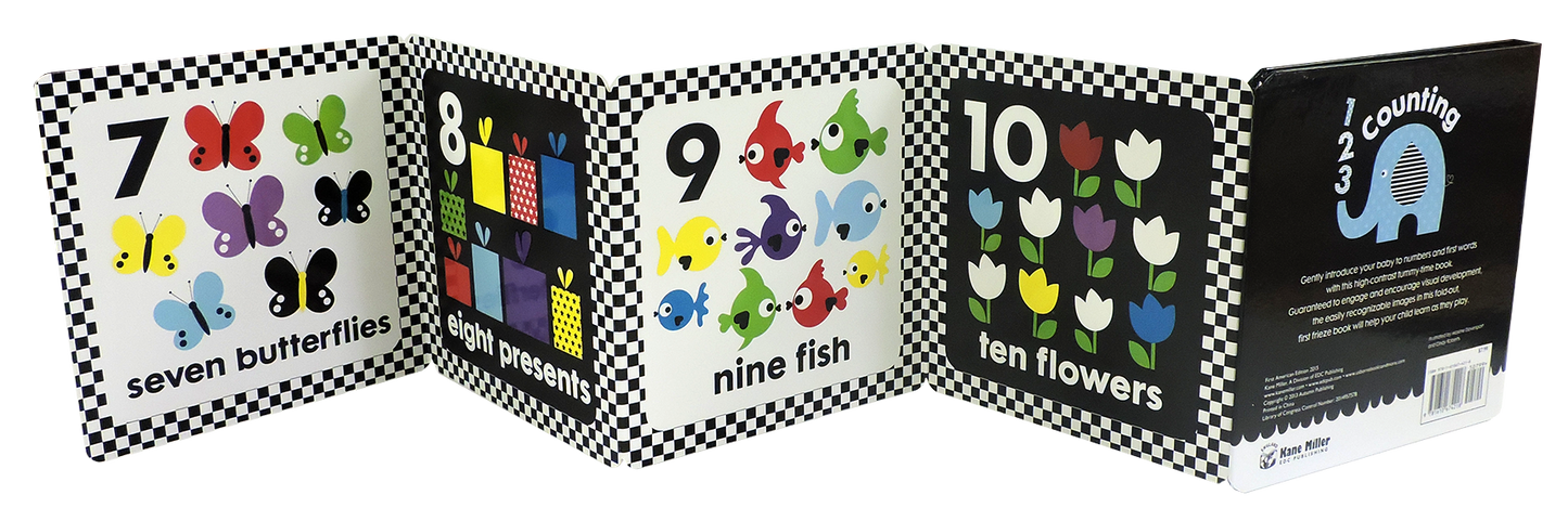 First Focus Frieze: 1 2 3 Counting High Contrast Baby Book